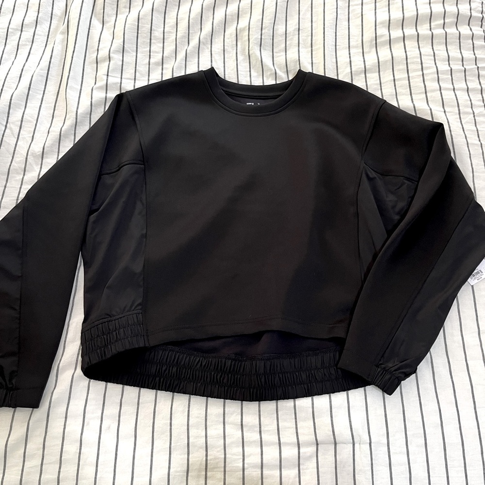 Black Workout Sweatshirt